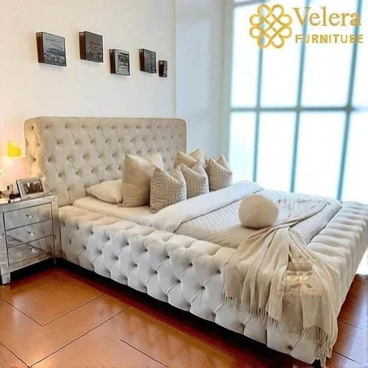 Upholstered Ambassador Bed - Velera Furniture