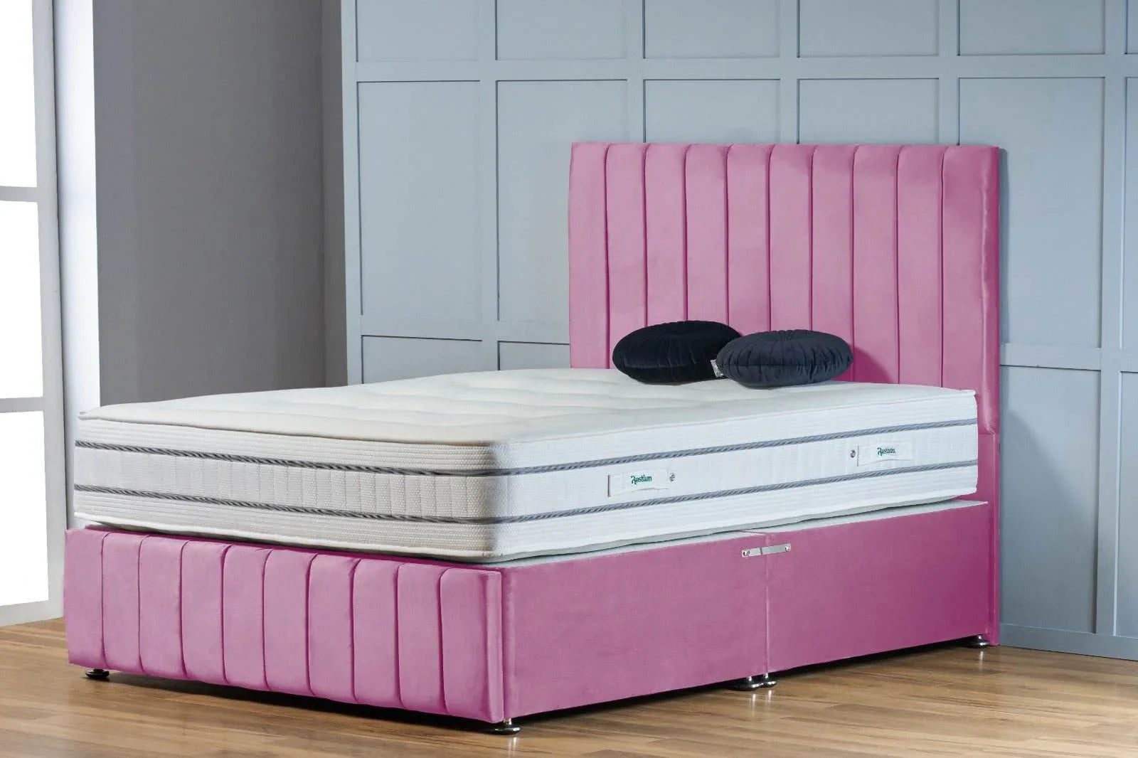 Upholstered Divan Bed - Velera Furniture