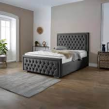 Upholstered Hilton Bed - Velera Furniture